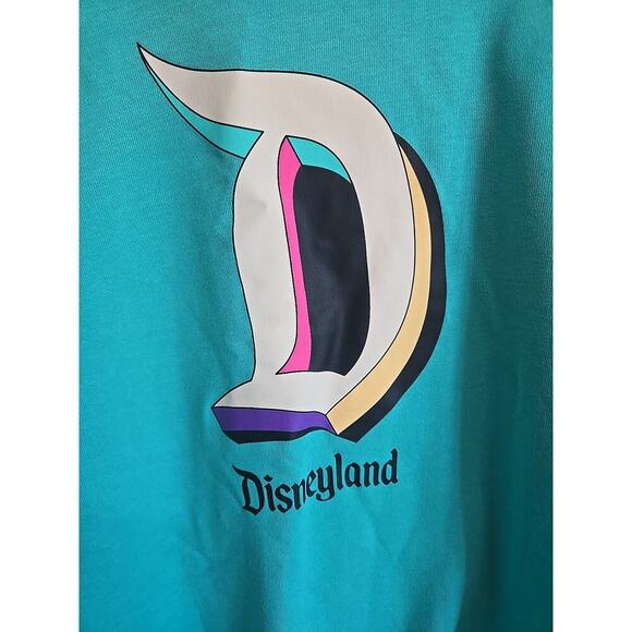 Disney Disneyland Resort Pullover Sweater Adult Size S NWT Green - Picture 2 of 10